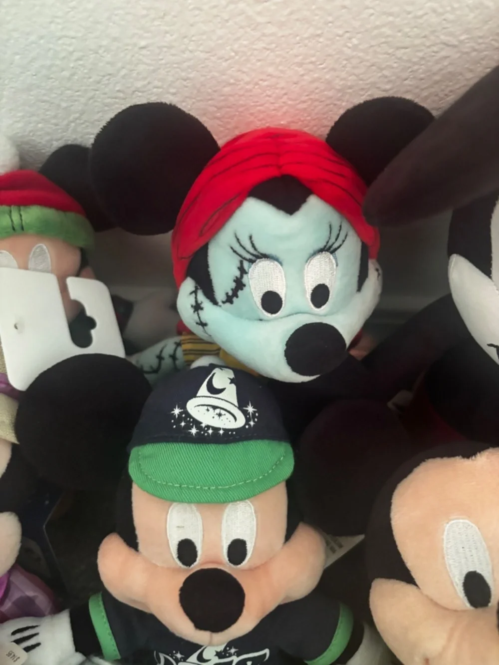 Lot of 15 Mickey Mouse Stuffed Dolls